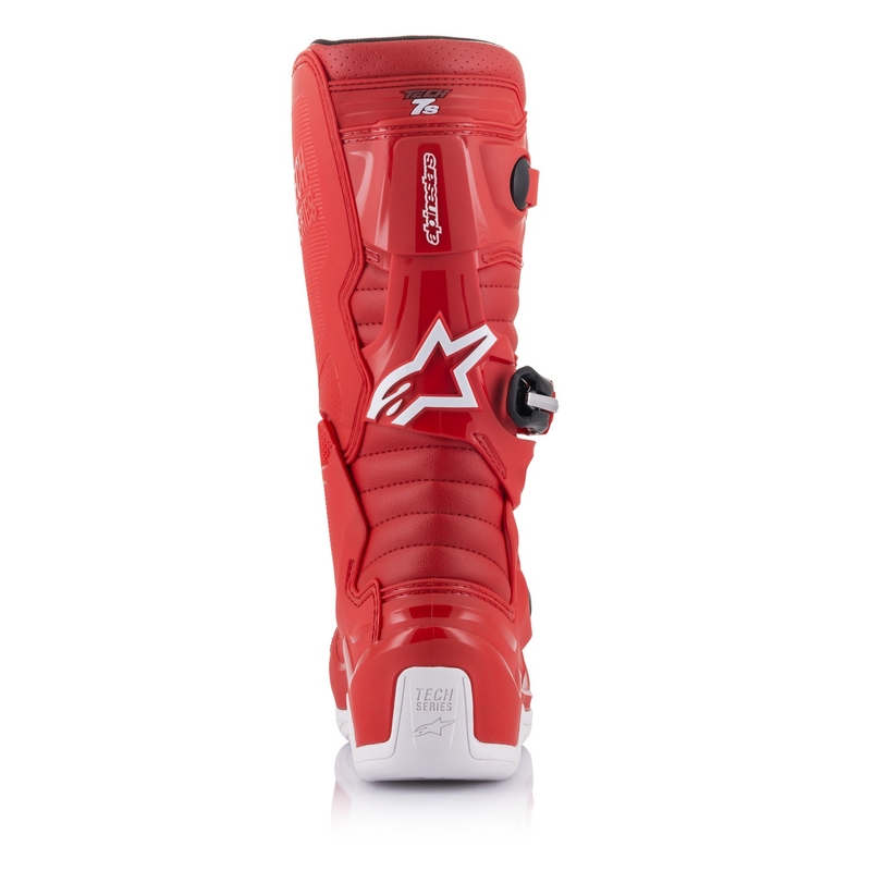 Stivali da moto per bambini Alpinestars Tech 7 S rossi