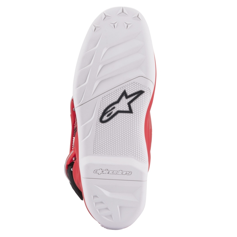 Stivali da moto per bambini Alpinestars Tech 7 S rossi