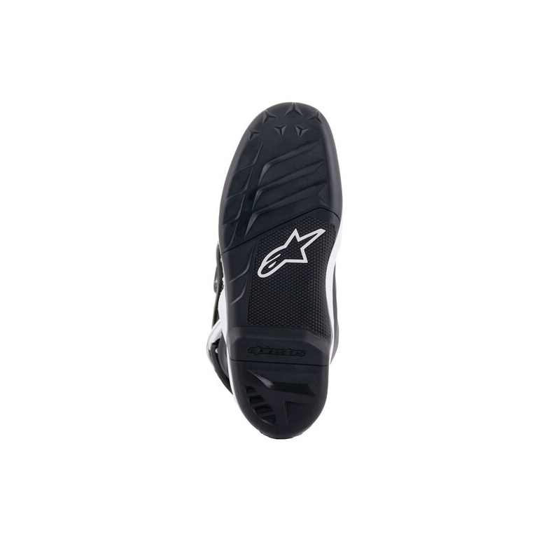 Stivali da moto per bambini Alpinestars Tech 7 S nero-bianco-giallo fluo-blu