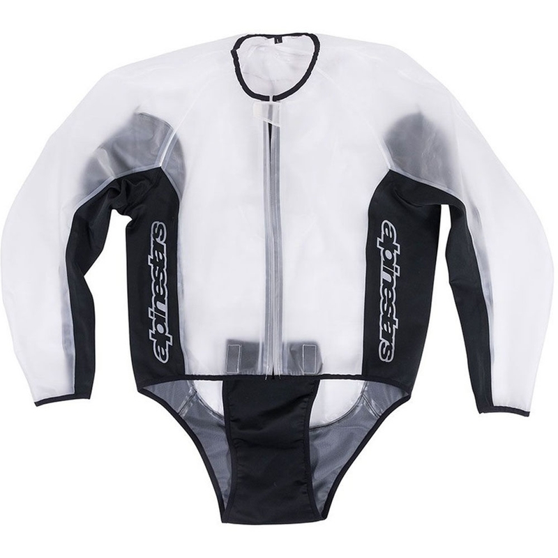 Giacca antipioggia Alpinestars Racing trasparente-nera