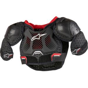 Protettore per il corpo per bambini Alpinestars Bionic Kickstart nero-rosso