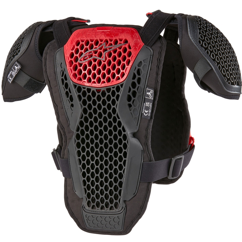 Protettore toracico Alpinestars Bionic Action Youth nero-rosso