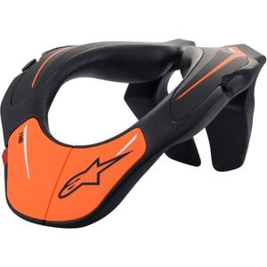 Alpinestars Neck Support - Protezione per il collo giovanile Nero e Arancione
