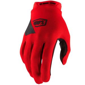 Guanti da motocross 100% RIDECAMP rossi