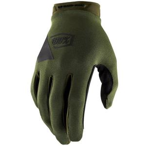 Guanti da motocross 100% RIDECAMP verdi