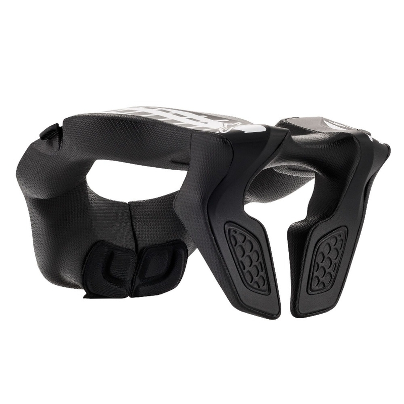 Protezione per il collo per bambini Alpinestars Neck Support Youth nero-bianco