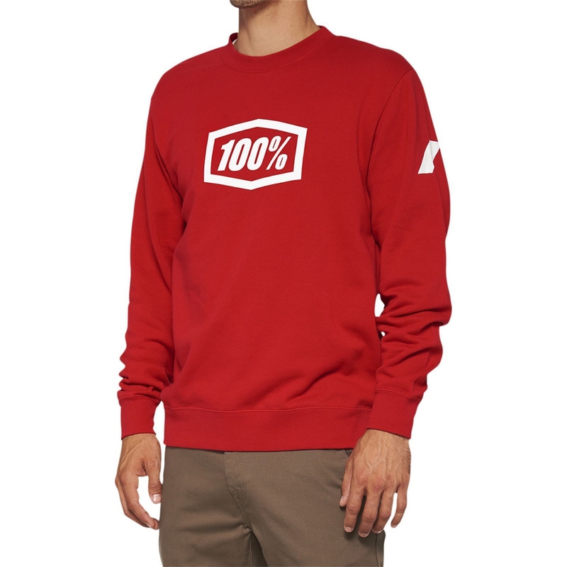 Felpa 100% - USA ICON rossa