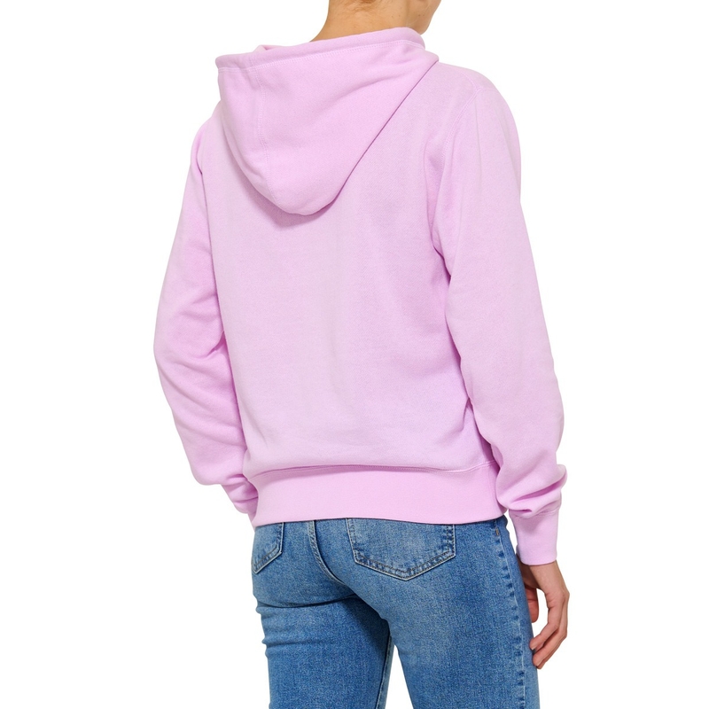 Felpa da donna 100% - USA VARSITY rosa