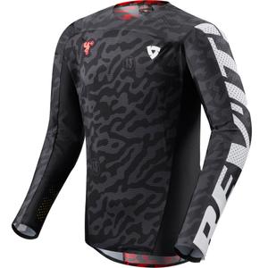 Maglia da motocross Revit Thirteen nera