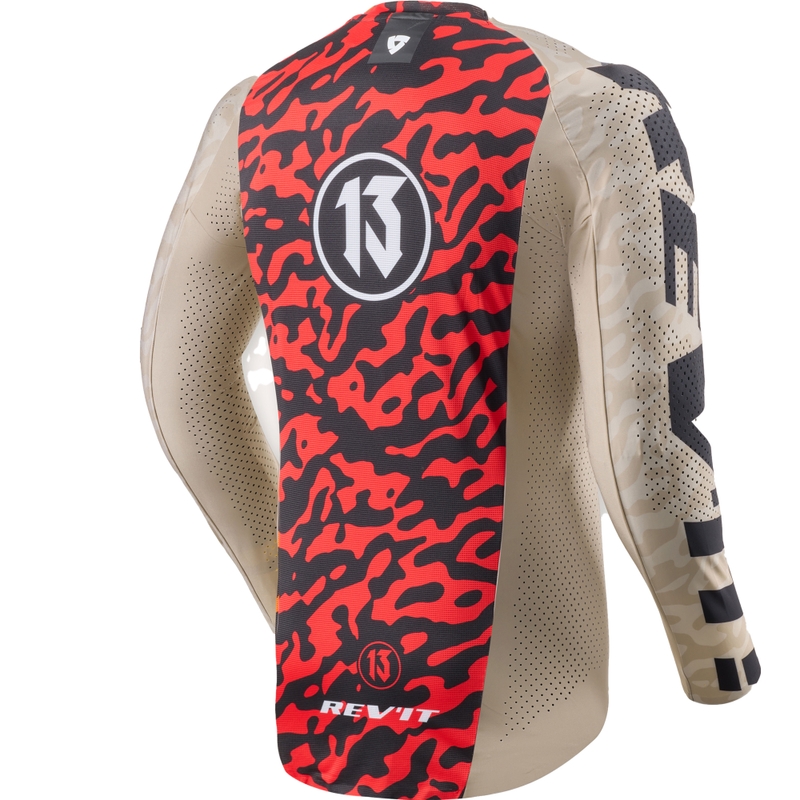Maglia da motocross Revit Thirteen sabbia