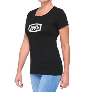 T-shirt da donna 100% - USA ICON nera