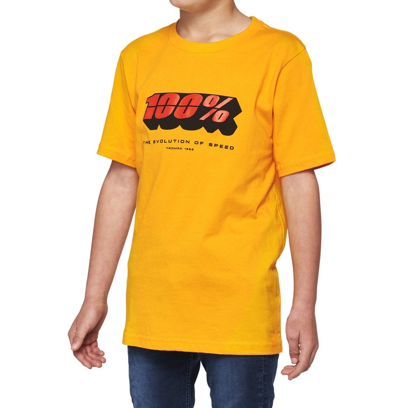 T-shirt per bambini 100% - USA JARI giallo