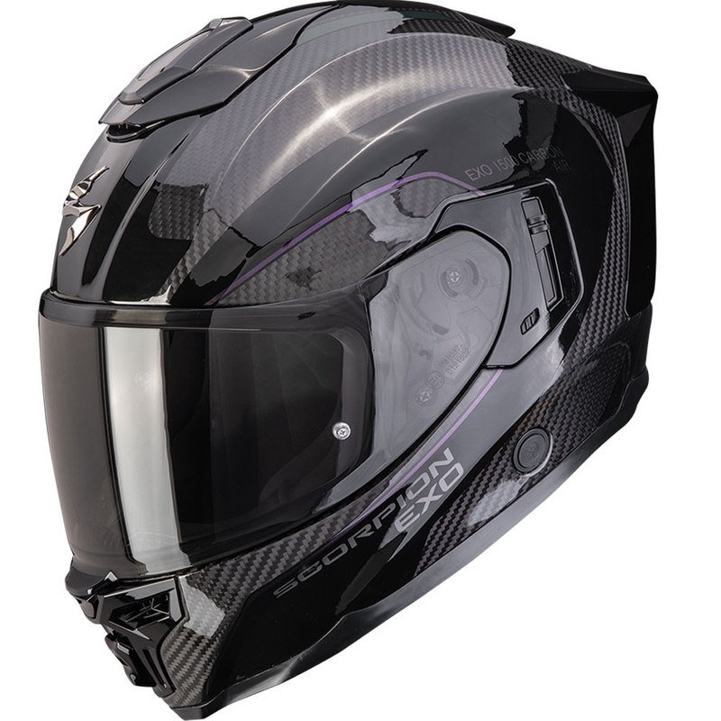 Casco integrale da moto Scorpion EXO-1500 Carbon Air Mundi Nero-Camaleonte