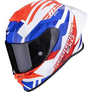 Casco integrale da moto Scorpion EXO-R1 EVO II Air Valere bianco-rosso-blu
