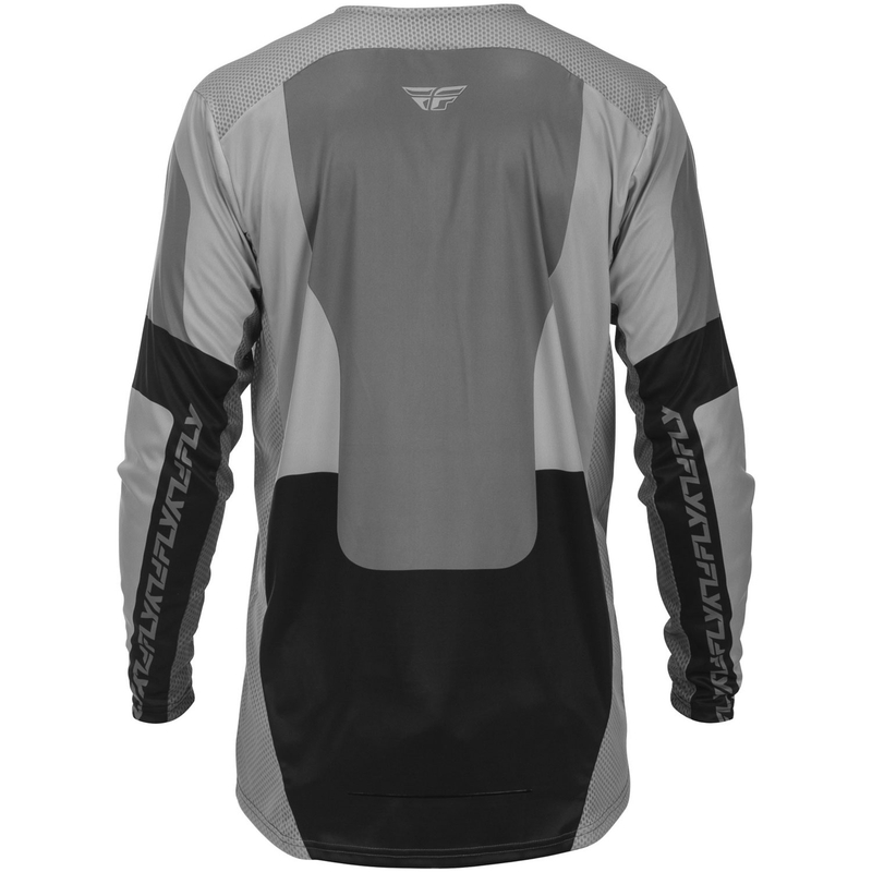 Maglia da motocross FLY Racing Lite grigio-nero