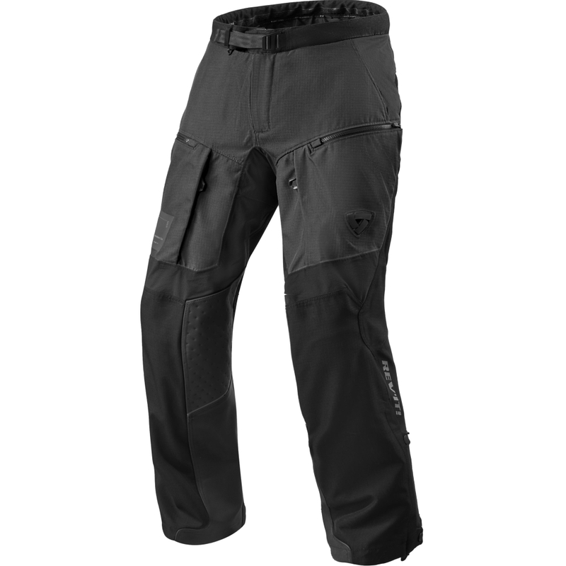 Pantaloncini da moto Revit Continent 2 Antracite-Nero
