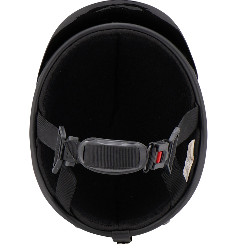 Casco da moto Louis Braincap nero