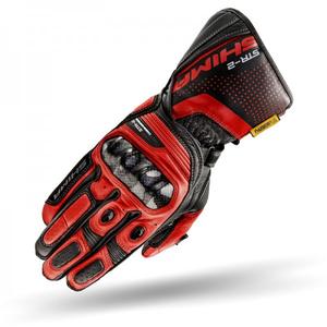 Guanti Shima STR-2 nero-rosso
