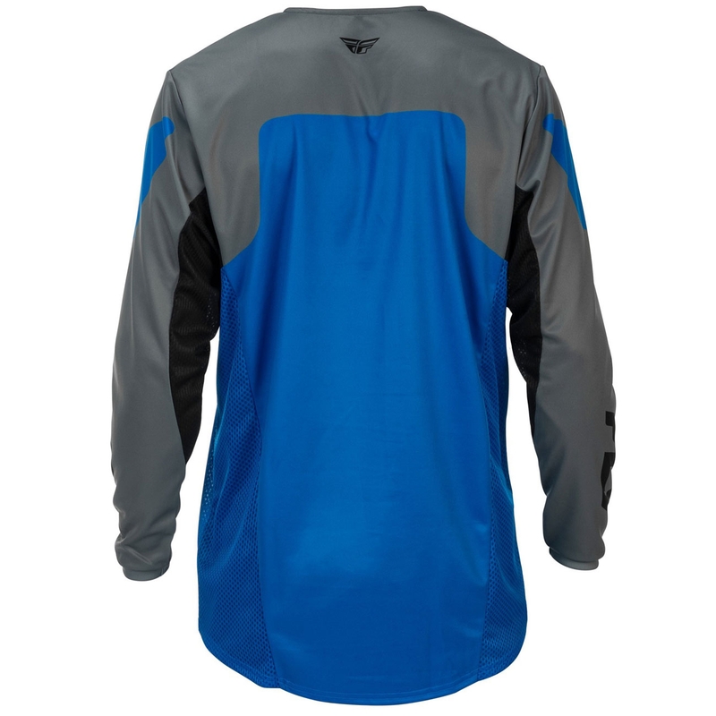 Maglia da motocross FLY Racing Kinetic USA blu-grigio-nero