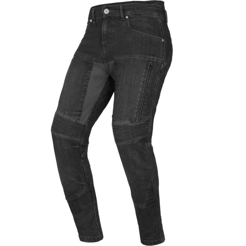 Jeans da motociclista da donna Ayrton 505 neri
