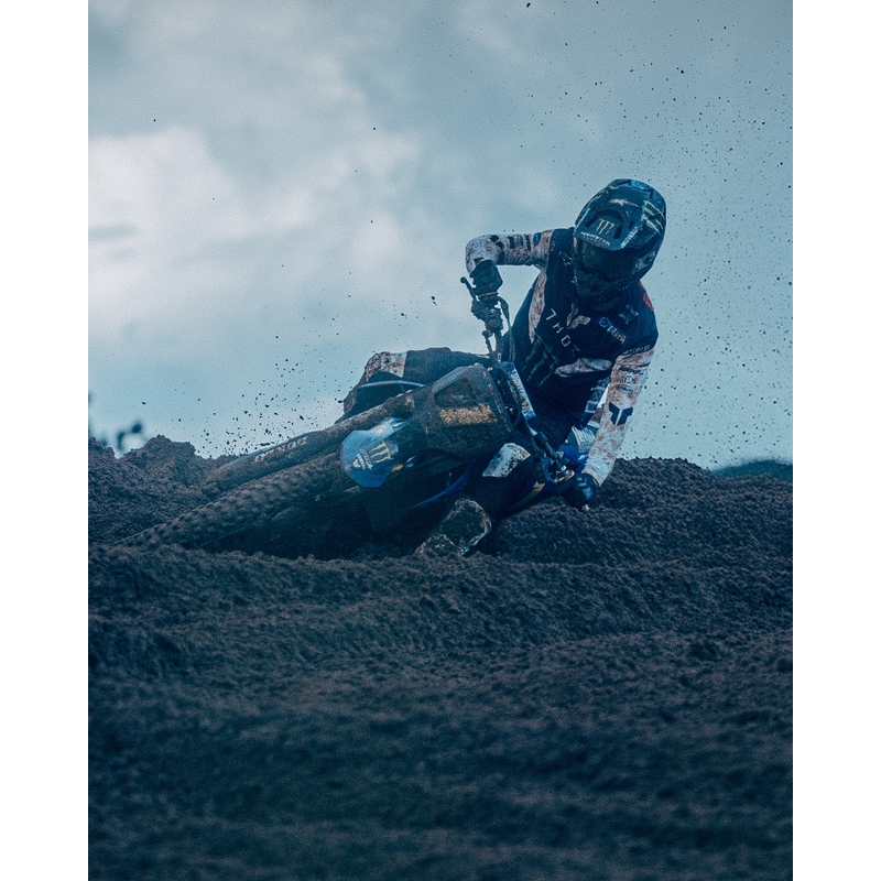 Occhiali da motocross Alpinestars Supertech Vision DNGR38 XXV nero-argento con plexiglass specchiato argento