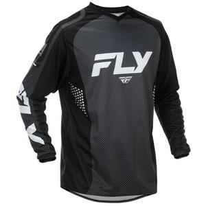 Maglia da motocross FLY Racing F-16 nera-bianca