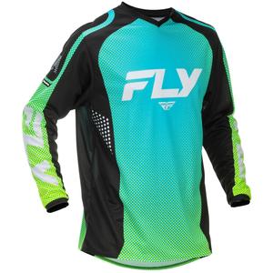 Maglia da motocross FLY Racing F-16 blu-nero-bianco