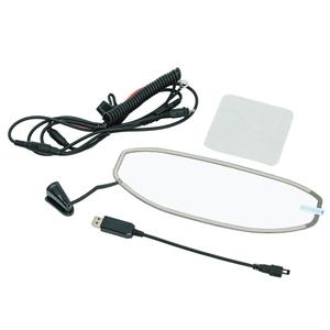 Visiera riscaldata elettricamente per caschi da moto LS2, trasparente