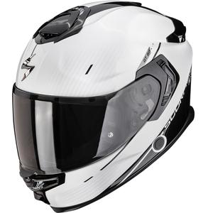 Casco integrale da moto Scorpion EXO-GT SP Air Asphalt Bianco Perla-Nero