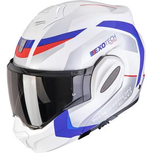 Casco moto apribile Scorpion EXO-TECH EVO PRO Accuti bianco-blu-rosso