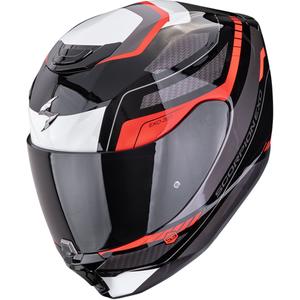 Casco integrale da moto Scorpion EXO-391 Leo nero-rosso