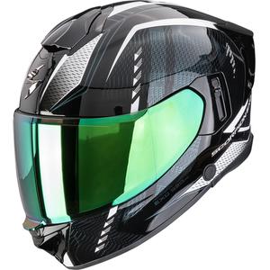 Casco integrale da moto Scorpion EXO-530 Air Theras nero-perla-bianco