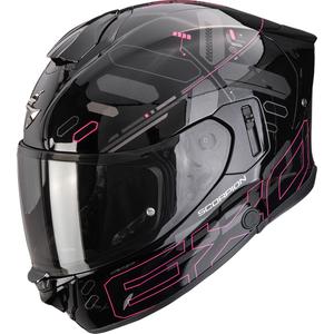 Casco integrale da moto Scorpion EXO-530 Air Fond nero-rosa