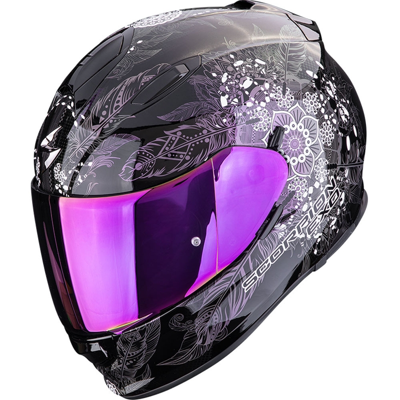 Casco integrale da moto Scorpion EXO-491 Dream nero camaleonte