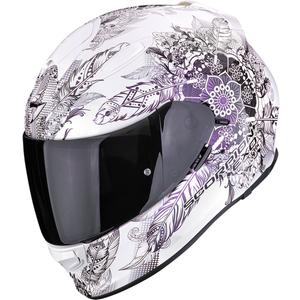 Casco integrale da moto Scorpion EXO-491 Dream bianco camaleonte