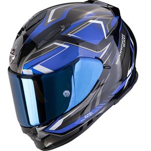 Casco integrale da moto Scorpion EXO-491 Zumo nero-blu