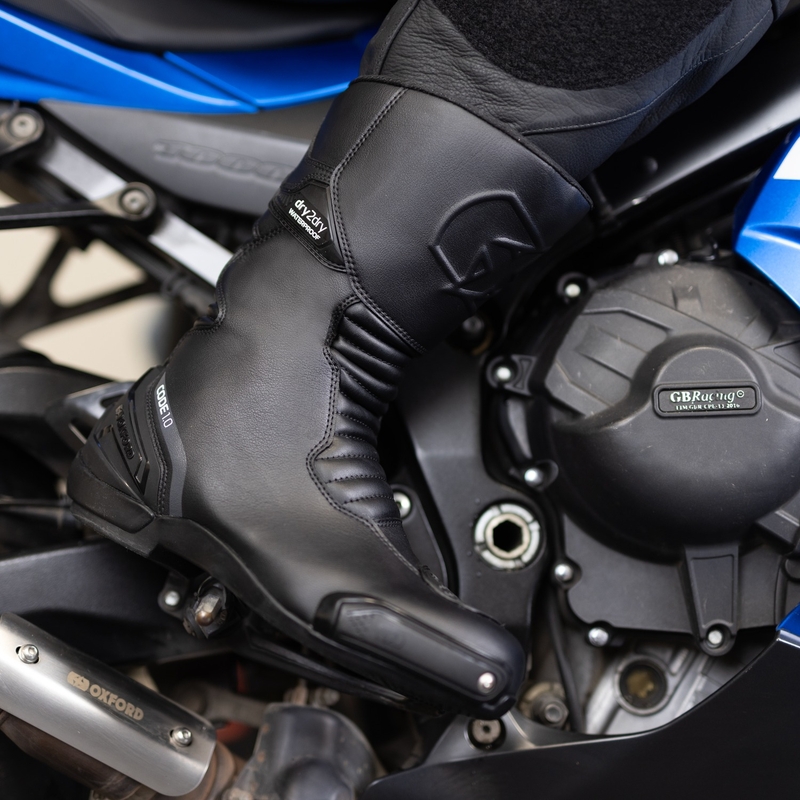 Stivali da moto Oxford Code 1.0 D2D neri