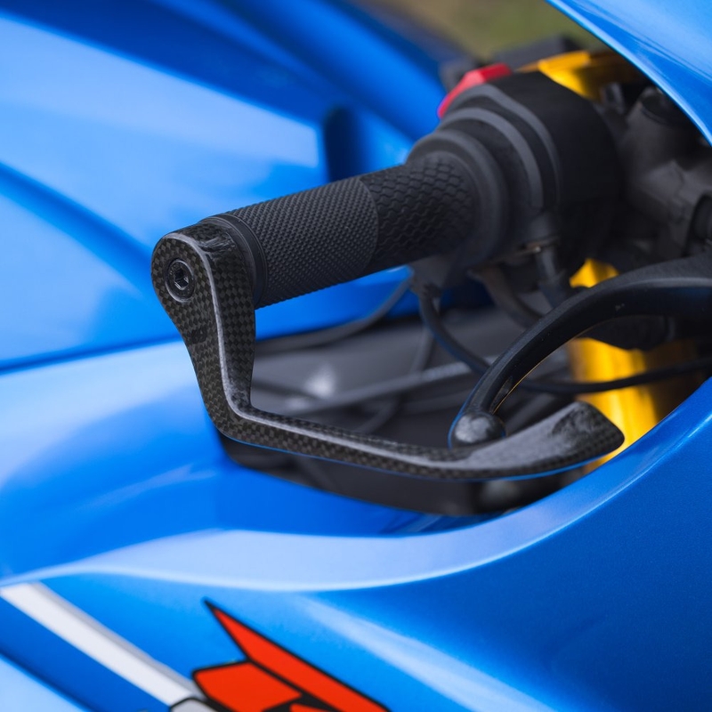 Protezione leva Oxford Carbon carbonio lucido