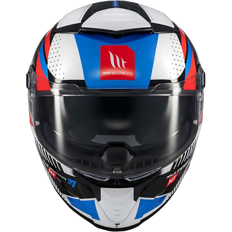 Casco integrale da moto MT Thunder 4 SV Luminence blu