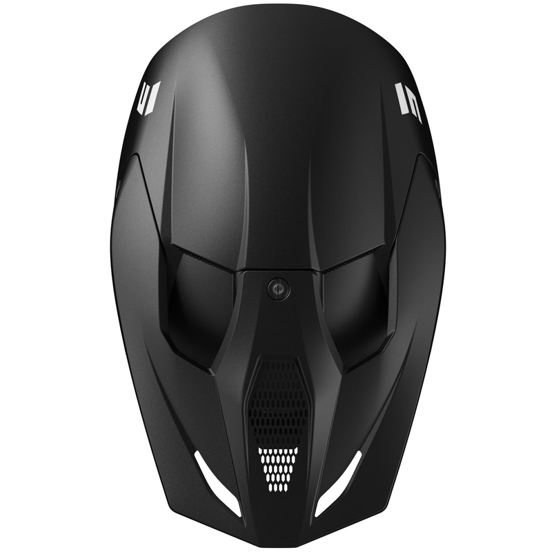 Casco da motocross Shot Furious Solid nero opaco