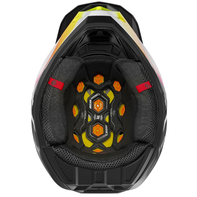 Casco da motocross Shot Lite Devil nero opaco