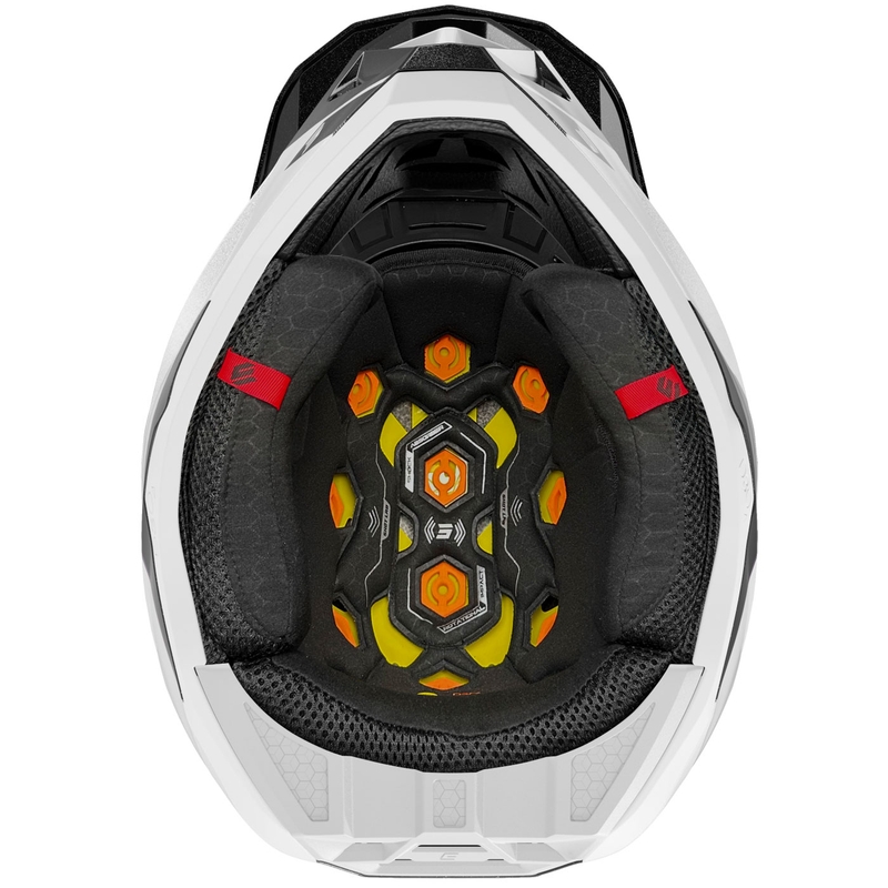 Casco da motocross Shot Lite S10 olografico perla