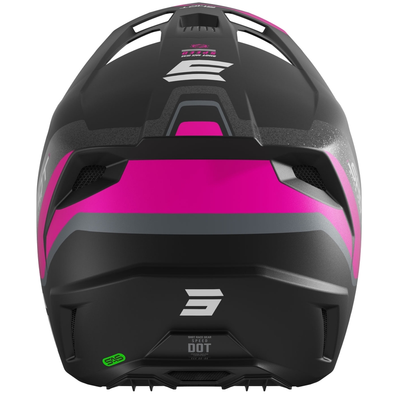 Casco da motocross Shot Speed Atomic rosa opaco