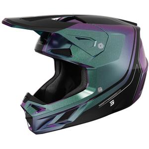 Casco da motocross Shot Speed Fury shiny cameleon