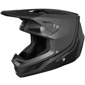 Casco da motocross Shot Speed Fury grigio opaco