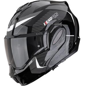 Casco moto apribile Scorpion EXO-TECH EVO PRO Accuti nero-argento