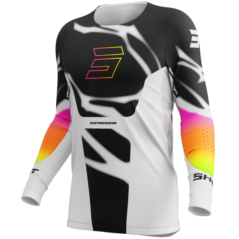 Maglia motocross Shot Aerolite Devil nera