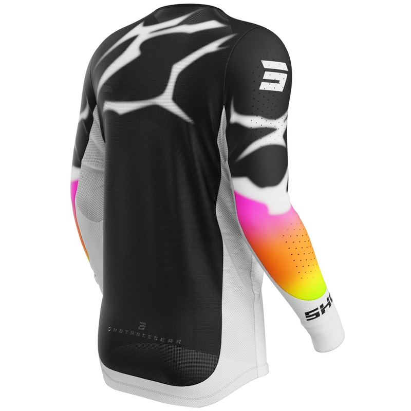 Maglia motocross Shot Aerolite Devil nera