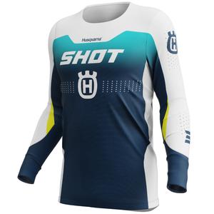 Maglia motocross Shot Aerolite HVA 26 blu