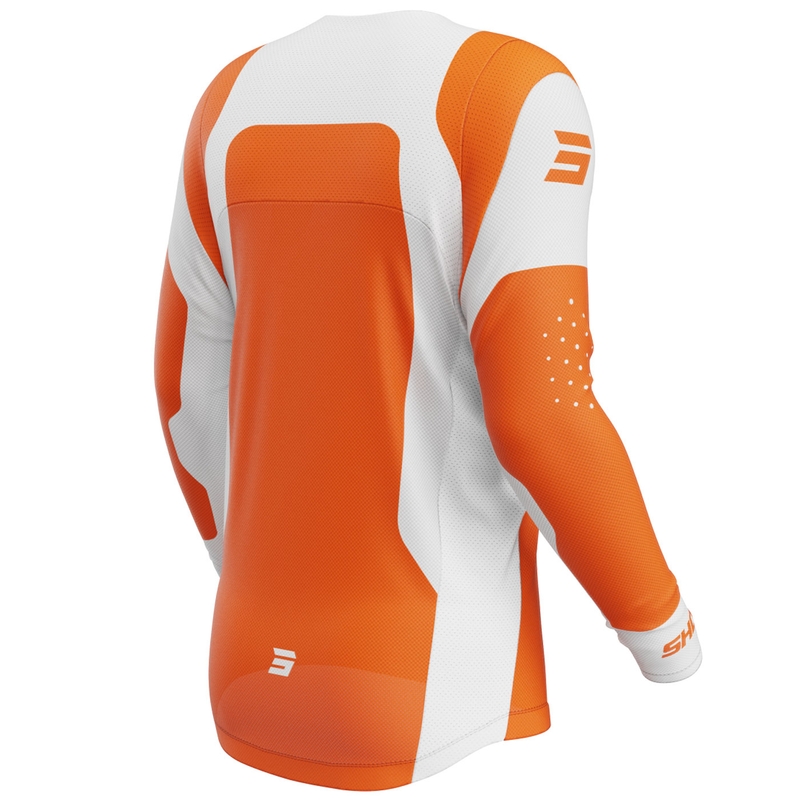 Maglia da motocross Shot Contact Ionyx arancione